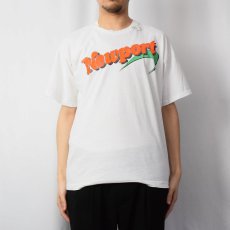 画像2: 80〜90's Newport タバコ企業 ロゴプリントTシャツ (2)