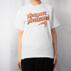 画像2: 80's Newport USA製 タバコ企業 ロゴプリントTシャツ L (2)