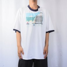 画像2: SOUTH PARK キャラクタープリント リンガーTシャツ XL (2)