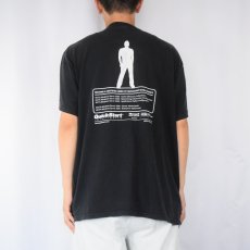 画像3: Microsoft QuickStart "HERO in {training}" コンピューター企業 プリントTシャツ BLACK (3)