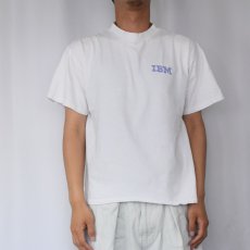 画像2: IBM "NETeam EDUCATION" コンピューター企業 プリントTシャツ L (2)