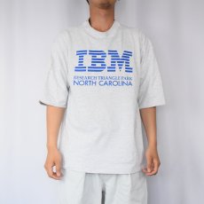 画像2: IBM USA製 コンピューター企業 ロゴプリントTシャツ XL (2)