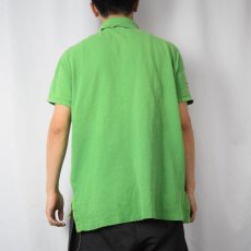 画像3: POLO Ralph Lauren "CUSTOM FIT" 龍×虎刺繍 鹿の子ポロシャツ XL (3)