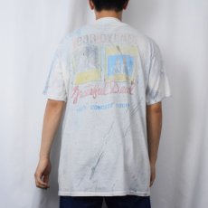 画像4: 80's GRATEFUL DEAD × BOB DYLAN USA製 バンドツアープリント タイダイTシャツ ONE SIZE (4)