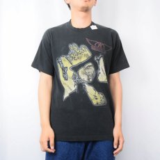 画像3: 90's AEROSMITH CANADA製 ロックバンドプリントTシャツ BLACK L (3)