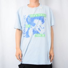 画像2: MORRISSEY "SHYNESS IS NICE" ミュージシャンプリントTシャツ 2XL (2)