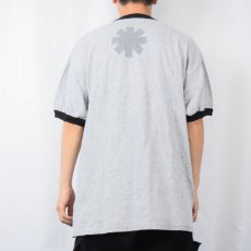 画像3: RED HOT CHILI PEPPERS "STADIUM ARCADIUM" ロックバンド スタジオアルバム リンガーTシャツ (3)