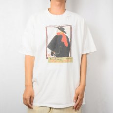 画像2: 90's Henri de Toulouse-Lautrec "Ambassadeurs" アートプリントTシャツ XL (2)