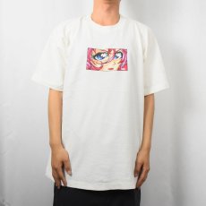 画像2: 90's PIG PEN アニメキャラクタープリントTシャツ XL (2)