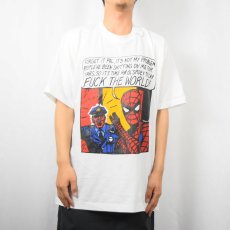 画像2: 90's MARVEL SPIDER-MAN CANADA製 キャラクタープリントTシャツ XL (2)