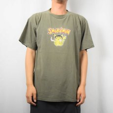 画像2: "SMOKEMON" ピカチュウ パロディプリントTシャツ L (2)