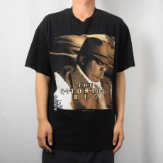 画像2: 90's The Notorious B.I.G. ラッパープリントTシャツ BLACK L (2)