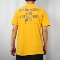 画像4: 90's USA製 "Knowledge Is The Best Rap" ヒップホップTシャツ L (4)