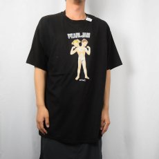 画像2: PEARL JAM "Vital Circulation Tour" ロックバンドツアーTシャツ BLACK XL (2)