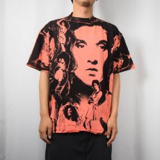 画像2: 90's CELINE DION USA製 手刷り 大判プリントTシャツ DEADSTOCK XL (2)