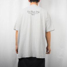 画像3: The Black Dog レストランプリントTシャツ L (3)