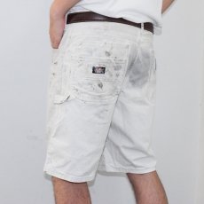 画像1: Dickies ペンキペイント ペインターショーツ W38 (1)