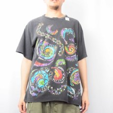 画像2: 90's Gilda Marx USA製 アートプリントTシャツ BLACK ONE SIZE (2)