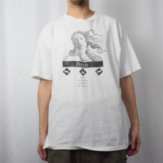 画像2: 90's Sandro Botticelli USA製 "ヴィーナスの誕生" アートプリントTシャツ XL (2)