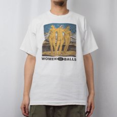 画像2: 90's Raffaello CANADA製 "The Three Craces" アートプリントTシャツ XL (2)