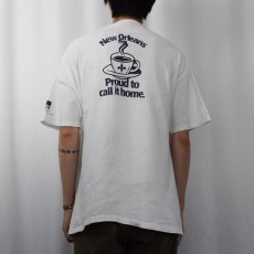 画像3: 2000's Bunny Matthews "PROUD TO CALL IT HOME" イラストプリントTシャツ XL (3)