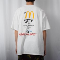 画像4: McDonald's "I'm fast, I'm friendly, I'm lovin' it" 企業プリントTシャツ XL (4)