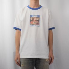 画像2: THE GOONIES "I SMELL ICE CREAM!!!" アドベンチャー映画プリントリンガーTシャツ  (2)