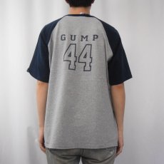 画像3: 2000's BUBBA GUMP SHRIMP レストランプリントラグランTシャツ XL (3)