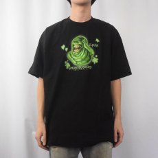 画像2: GHOSTBUSTERS "SLIMER" 映画キャラクタープリントTシャツ XL タグ付き未使用 (2)