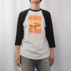 画像2: Dazed and Confused コメディ映画プリント ラグランTシャツ L (2)