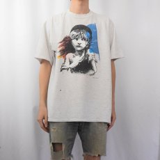 画像3: 90's Les Miserables USA製 ミュージカルプリントTシャツ XL (3)