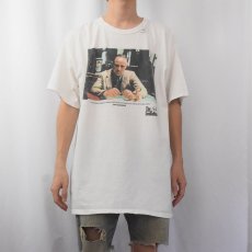 画像2: The Godfather クライム映画プリントTシャツ L (2)