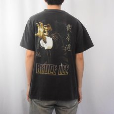 画像4: Bruce Lee ハリウッド俳優プリントＴシャツ L (4)