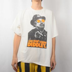 画像2: 【お客様専用ページ】90's NIKE USA製 "YOU DON'T KNOW DIDDLEY" ミュージシャンプリントTシャツ XL (2)