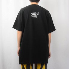 画像3: 90's B.B.KING ブルースミュージシャン プリントTシャツ BLACK XXL (3)