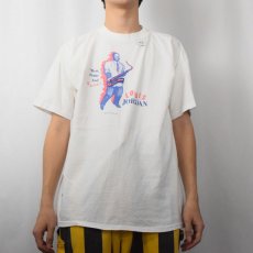 画像2: 90's LOUIS JORDAN サクソフォーン奏者 プリントTシャツ (2)