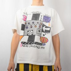 画像2: 【お客様専用ページ】90's GRAVITY GRAPHICS USA製 "NEW ORLEANS 1992" プリントTシャツ L (2)