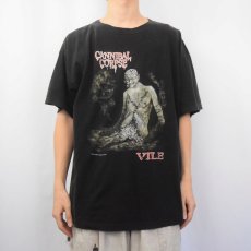 画像3: 90's CARNIBAL CORPSE USA製 デスメタル・バンド プリントTシャツ BLACK XL (3)