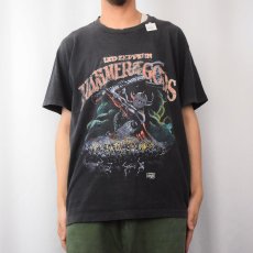 画像3: 90's Led Zeppelin USA製 "HAMMER of the GODS" ロックバンド プリントTシャツ BLACK (3)