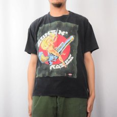 画像3: 90's GUNS N' ROSES USA製 ロックバンドTシャツ BLACK XL (3)