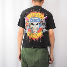 画像4: 90's GUNS N' ROSES ロックバンドTシャツ BLACK L (4)