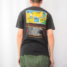 画像4: 80's PINK FLOYD "A momentary lapse of reason" ロックバンドツアープリントTシャツ BLACK (4)