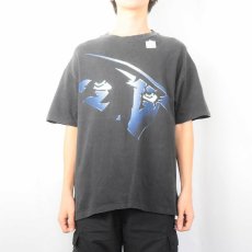 画像2: 90's The SHADOW KNOWS USA製 映画プリントTシャツ BLACK L (2)