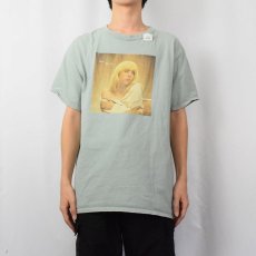 画像2: Billie Eilish ミュージシャン プリントTシャツ L (2)