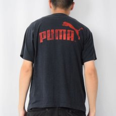 画像4: 80's PUMA USA製 "RUTGERS BASKETBALL" バスケットボール チーム プリントTシャツ BLACK XL (4)