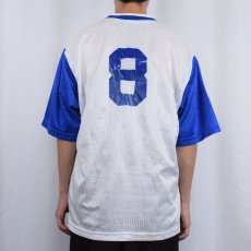 画像4: 90's UMBRO CANADA製 ナンバリング ゲームシャツ L (4)