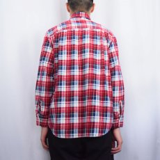 画像3: 80's Highlander Flannel チェック柄 プリントネルシャツ L (3)