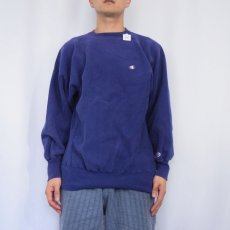 画像2: 90's Champion REVERSE WEAVE USA製 目付きスウェット (2)