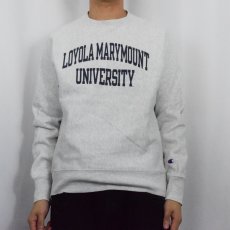 画像2: 2000's Champion REVERSE WEAVE "LOYOLA MARYMOUNT UNIVERSITY" プリントスウェット S (2)