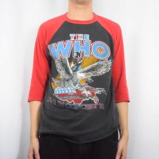 画像2: 80's THE WHO ロックバンド ラグランTシャツ XL (2)